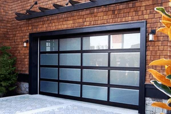 practical glass garage doors